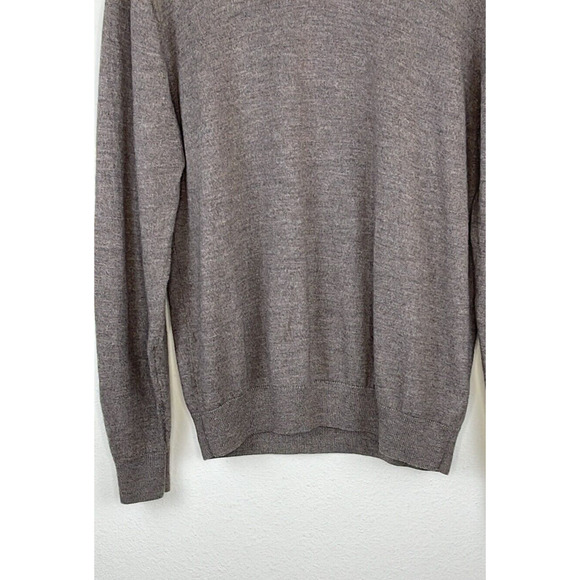 TURNBURY FINE EXTRA MERINO WOOL MEN'S SWEATER SIZE L - Picture 2 of 7